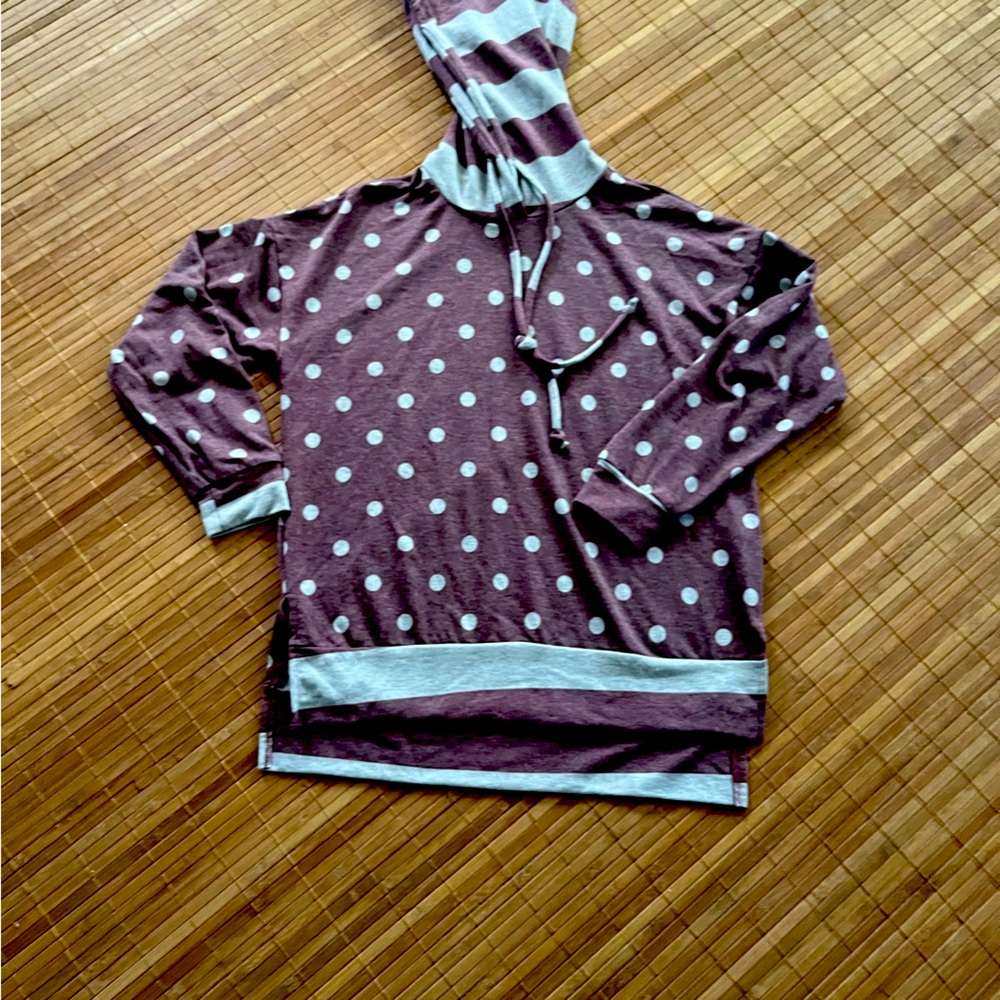 White Birch Small Grey/Reddish Hoodie